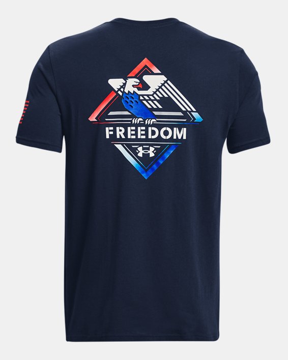 Men's UA Freedom Eagle T-Shirt, Navy, pdpMainDesktop image number 5